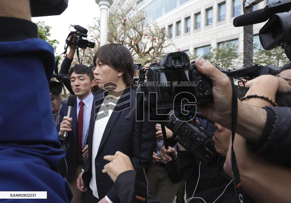 Ex-interpreter pleads guilty over theft of Ohtani's money