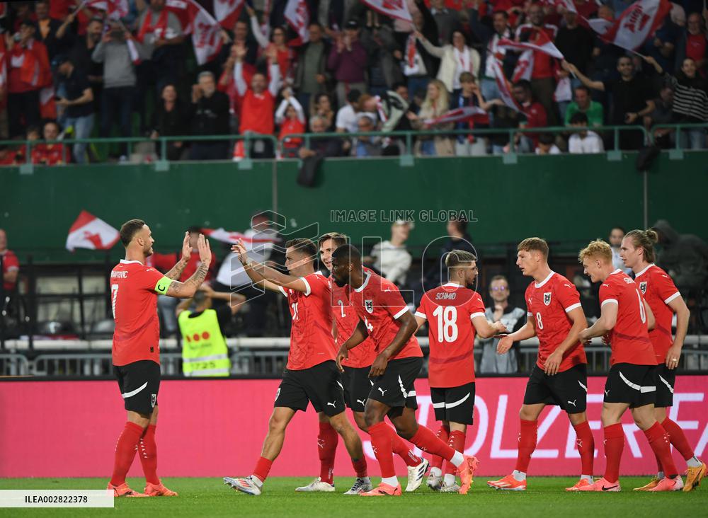 (SP)AUSTRIA-VIENNA-FOOTBALL-FRIENDLY MATCH-AUSTRIA VS SERBIA