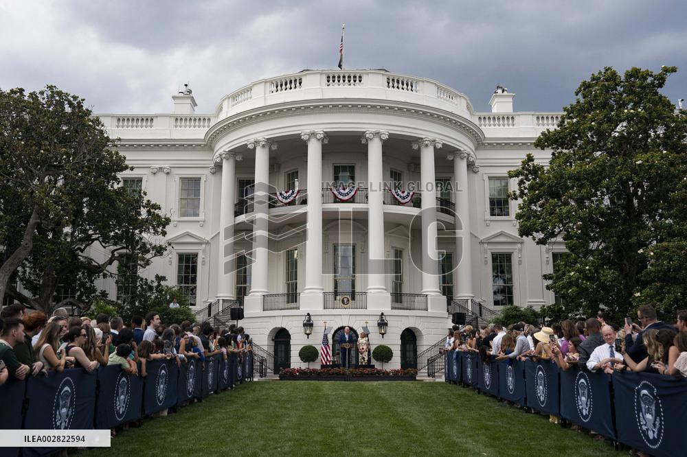 President Biden At White House Congressional Picnic - DC