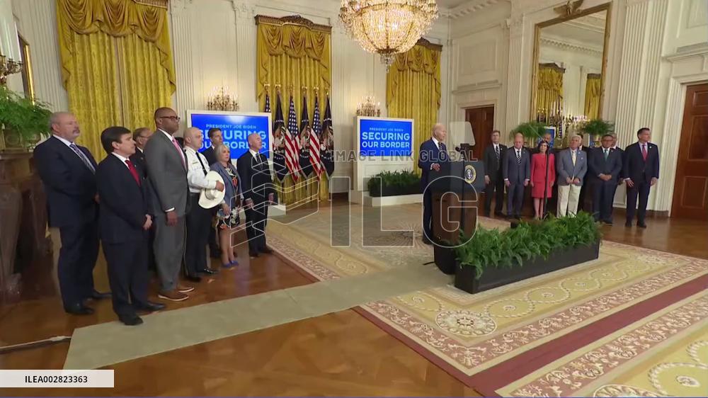 Biden signs executive order strictly limiting unlawful border crossings by immigrants