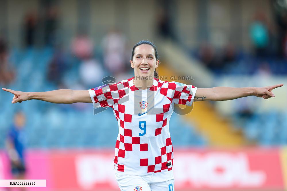(SP)CROATIA-KARLOVAC-WOMEN-EUROPEAN FOOTBALL CHAMPIONSHIP-QUALIFIER
