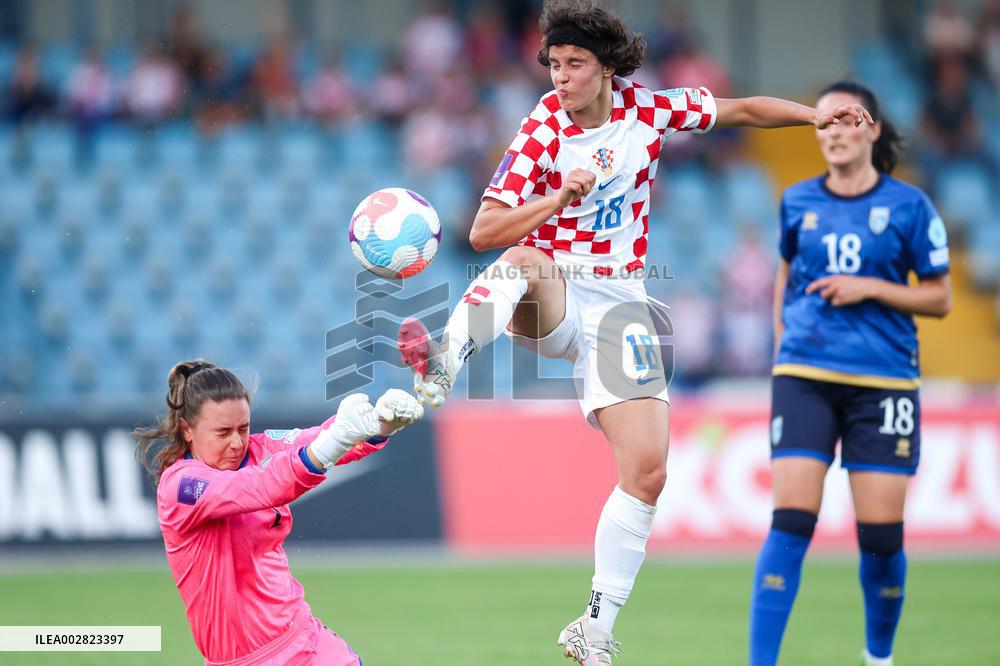 (SP)CROATIA-KARLOVAC-WOMEN-EUROPEAN FOOTBALL CHAMPIONSHIP-QUALIFIER