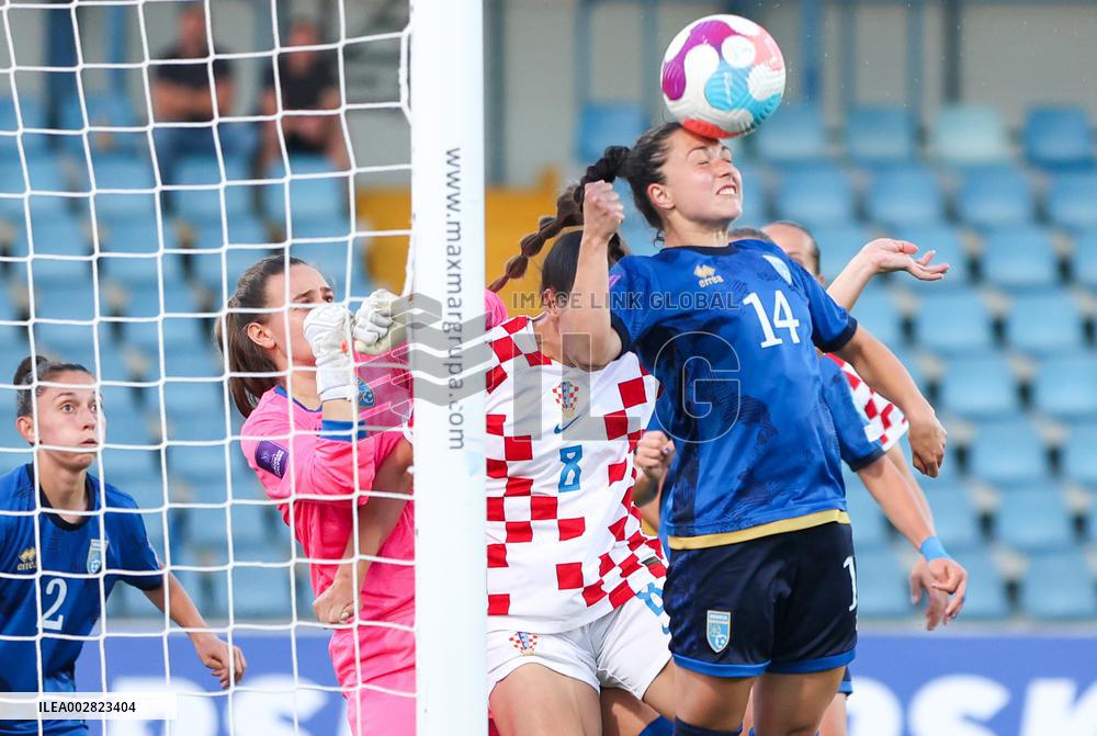 (SP)CROATIA-KARLOVAC-WOMEN-EUROPEAN FOOTBALL CHAMPIONSHIP-QUALIFIER
