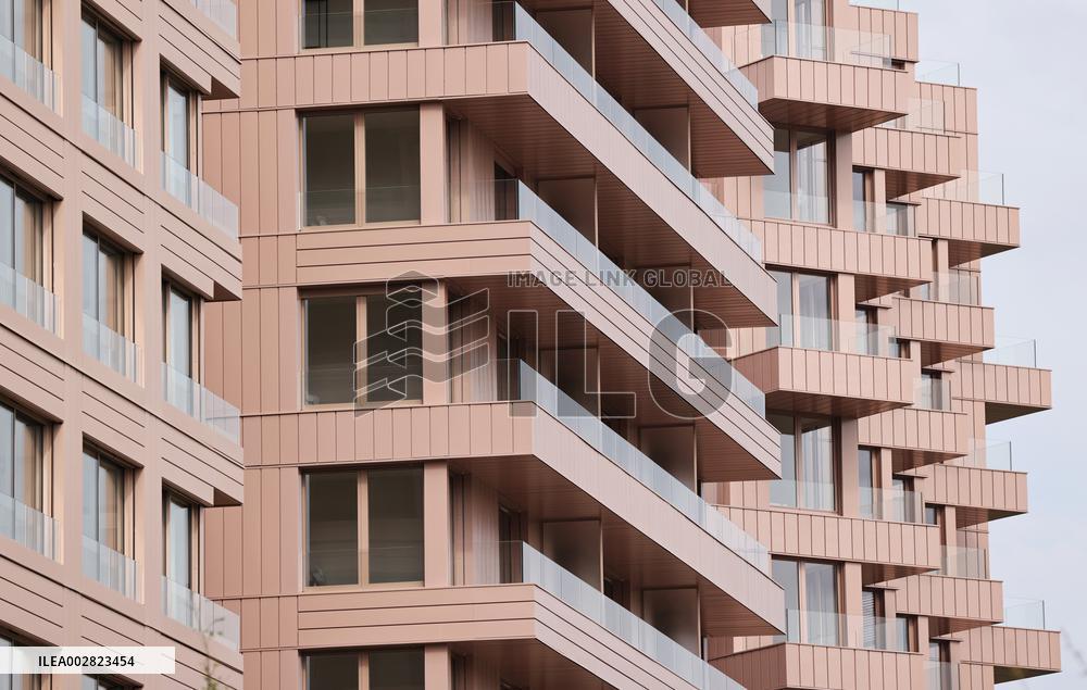 (SP)FRANCE-SAINT DENIS-PARIS 2024 OLYMPIC AND PARALYMPIC VILLAGE-PRESS TOUR