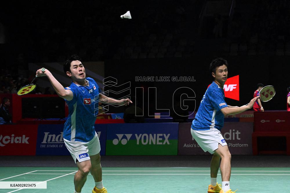 (SP)INDONESIA-JAKARTA-BADMINTON-INDONESIA OPEN-MEN'S DOUBLES