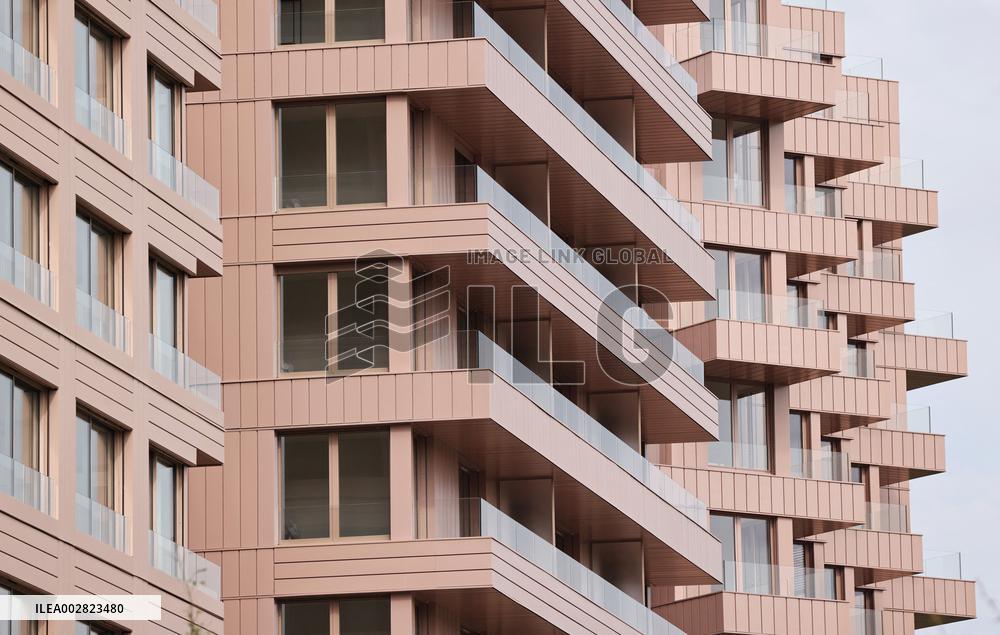 (SP)FRANCE-SAINT DENIS-PARIS 2024 OLYMPIC AND PARALYMPIC VILLAGE-PRESS TOUR