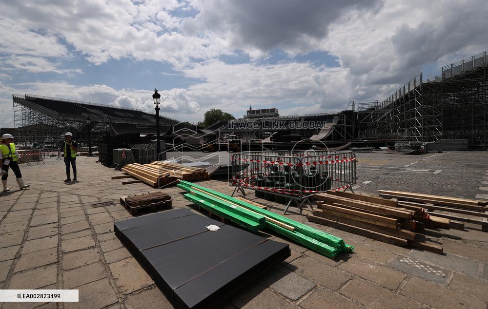 (SP)FRANCE-PARIS-OLYMPICS-VENUE-LA CONCORDE