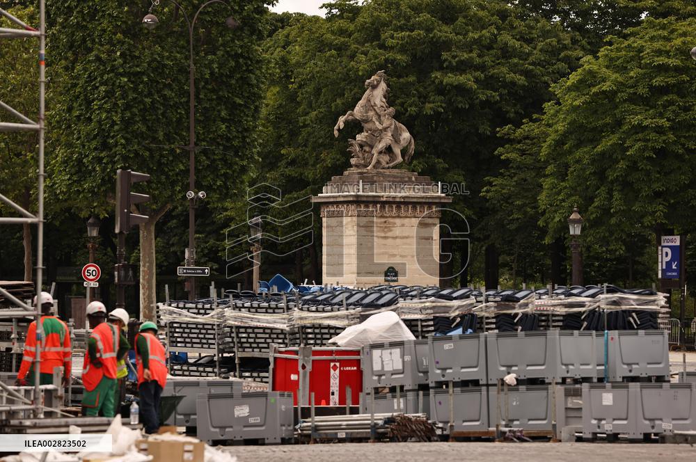 (SP)FRANCE-PARIS-OLYMPICS-VENUE-LA CONCORDE