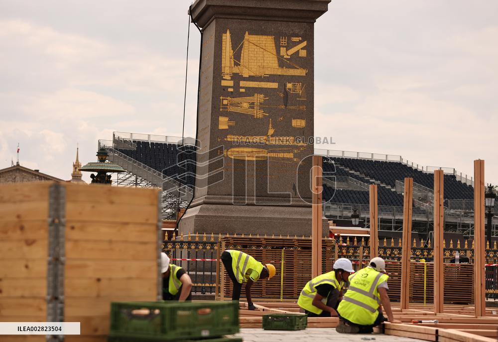 (SP)FRANCE-PARIS-OLYMPICS-VENUE-LA CONCORDE