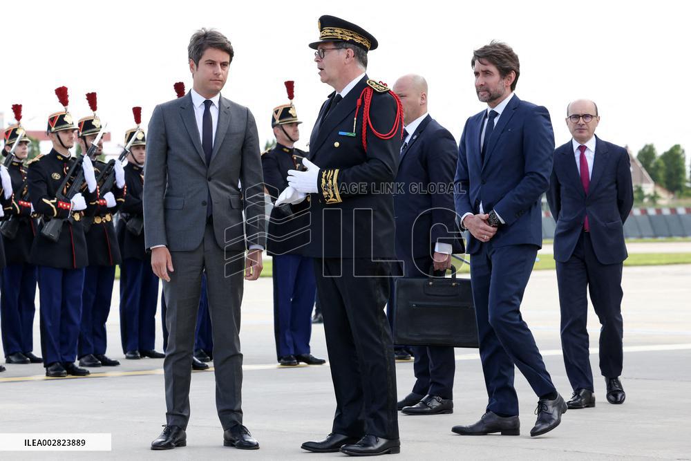 US President Joe Biden Arrives In France - Orly