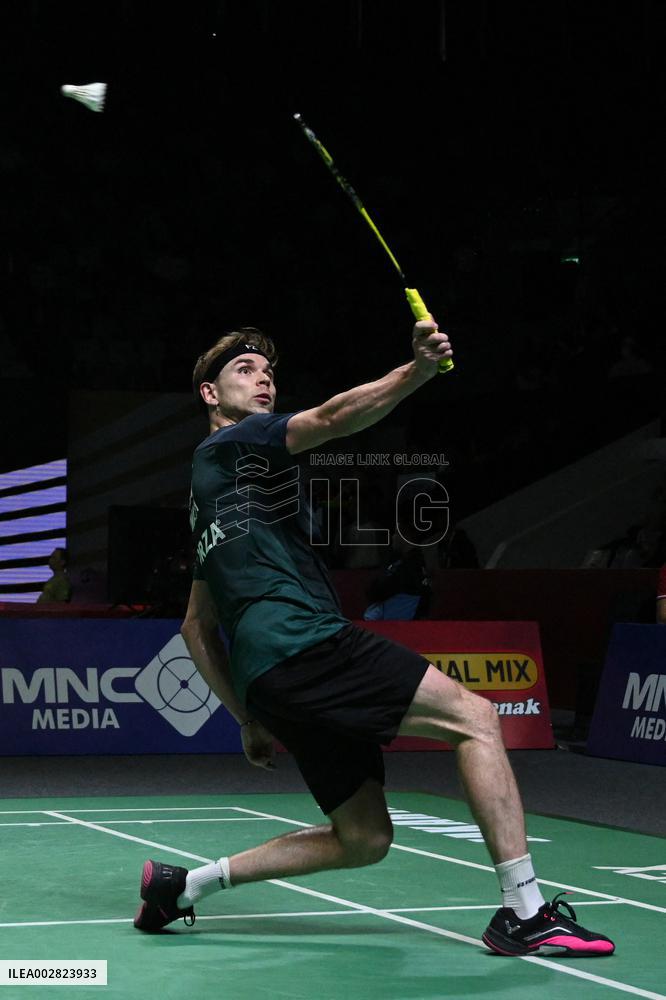 (SP)INDONESIA-JAKARTA-BADMINTON-INDONESIA OPEN-MEN'S SINGLES-FIRST ROUND