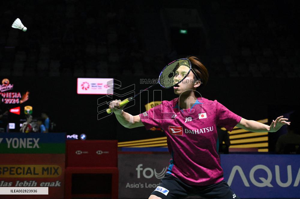 (SP)INDONESIA-JAKARTA-BADMINTON-INDONESIA OPEN-MEN'S SINGLES-FIRST ROUND