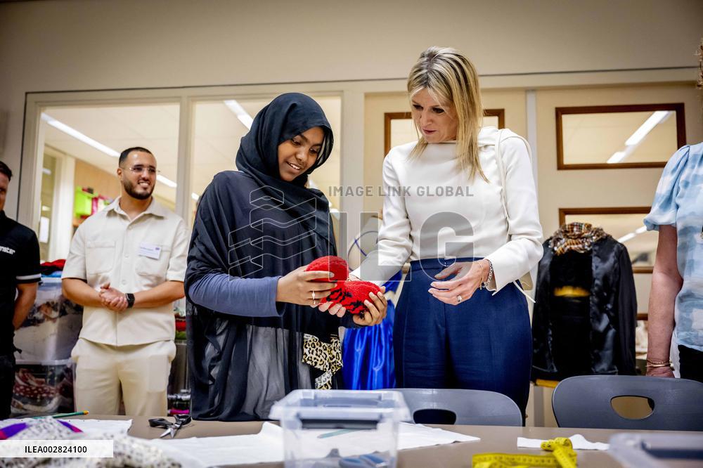 Queen Maxima Visit To Secondary Education - Arnhem