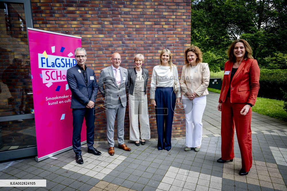 Queen Maxima Visit To Secondary Education - Arnhem
