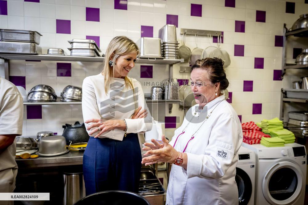 Queen Maxima Visit To Secondary Education - Arnhem