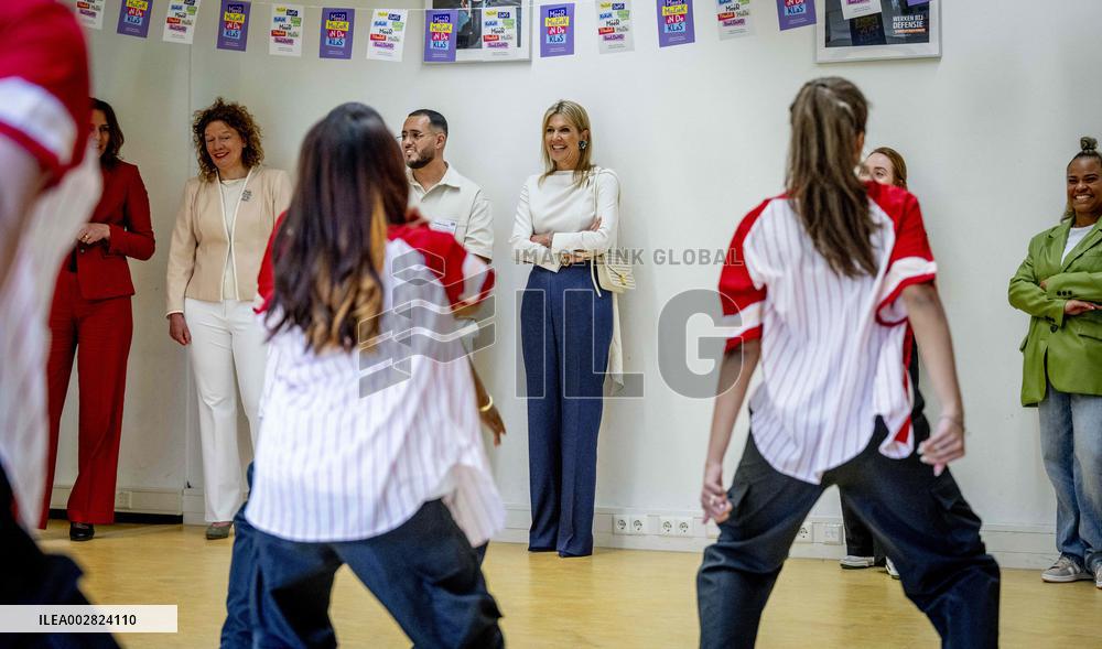 Queen Maxima Visit To Secondary Education - Arnhem