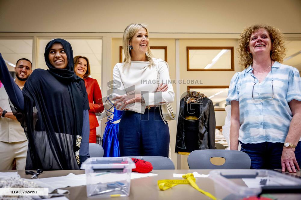 Queen Maxima Visit To Secondary Education - Arnhem