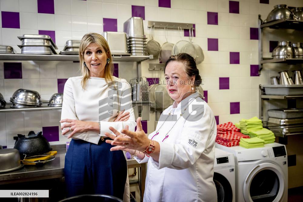 Queen Maxima Visit To Secondary Education - Arnhem