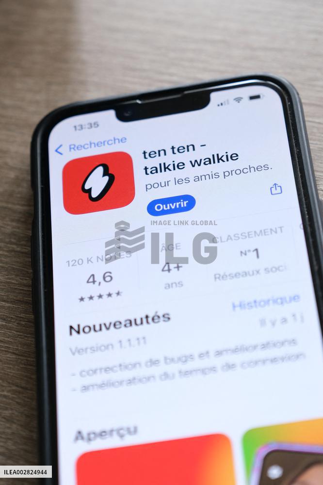 New App "Ten Ten" Worries French Government - France
