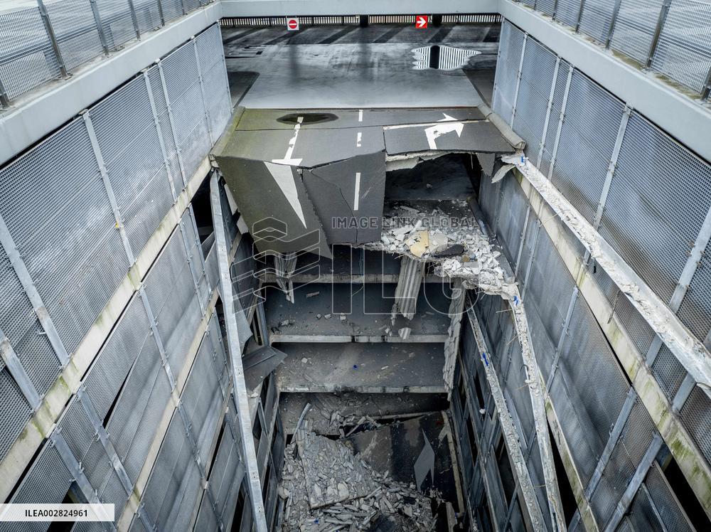 Parking Garage Unexplained Collapse - The Netherlands