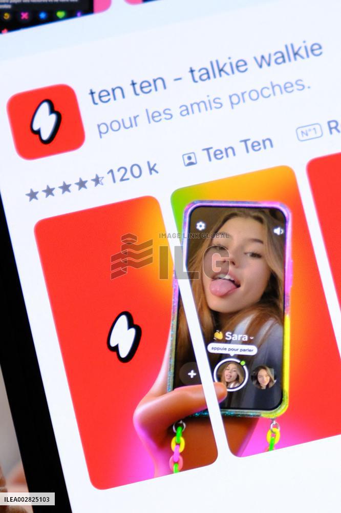 New App "Ten Ten" Worries French Government - France