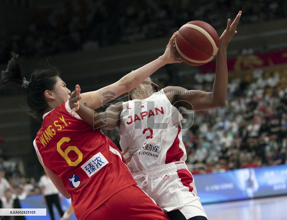 (SP)CHINA-SHAANXI-XI'AN-BASKETBALL-WOMEN-FRIENDLY-CHN VS JPN (CN)