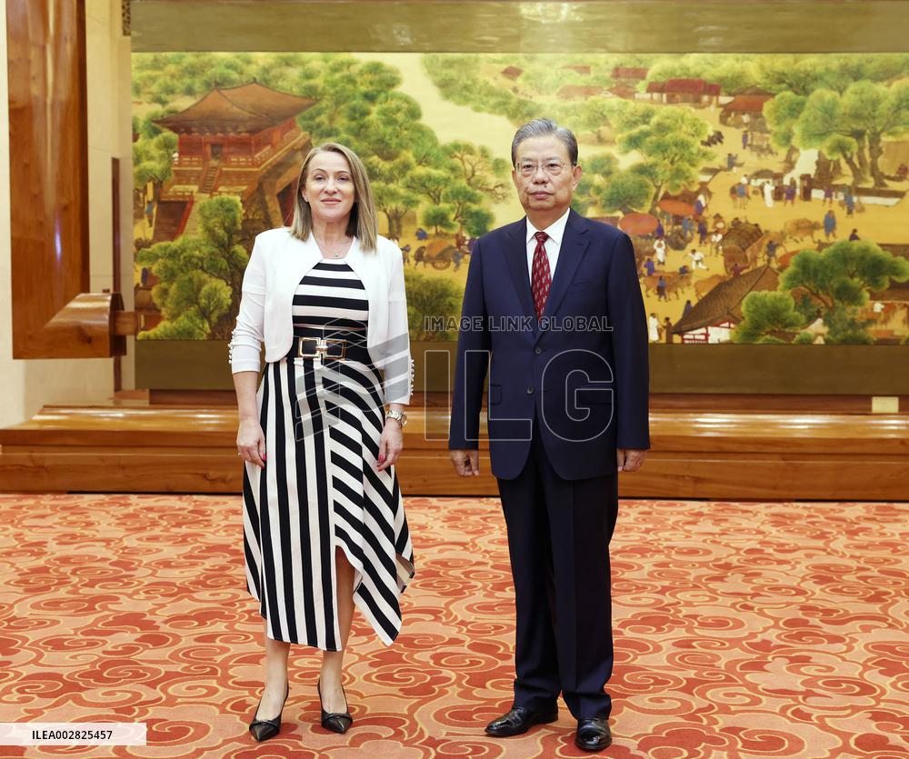 CHINA-BEIJING-ZHAO LEJI-SERBIA-MEETING (CN)