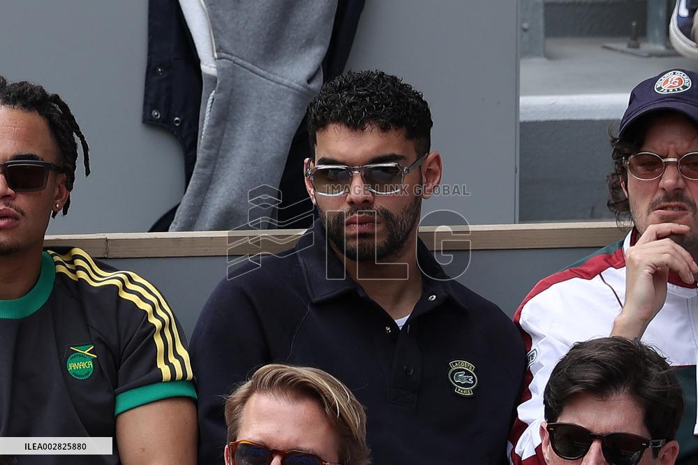 Celebrities In Stands During The 2024 French Open - Village Day Nine NB