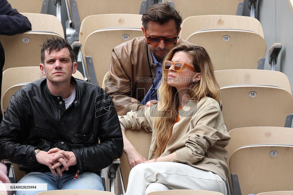 Celebrities In Stands During The 2024 French Open - Village Day Nine NB