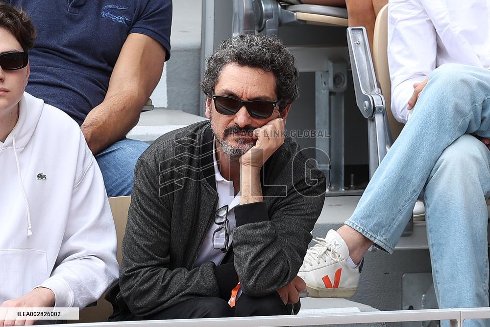 Celebrities In Stands During The 2024 French Open - Village Day Nine NB