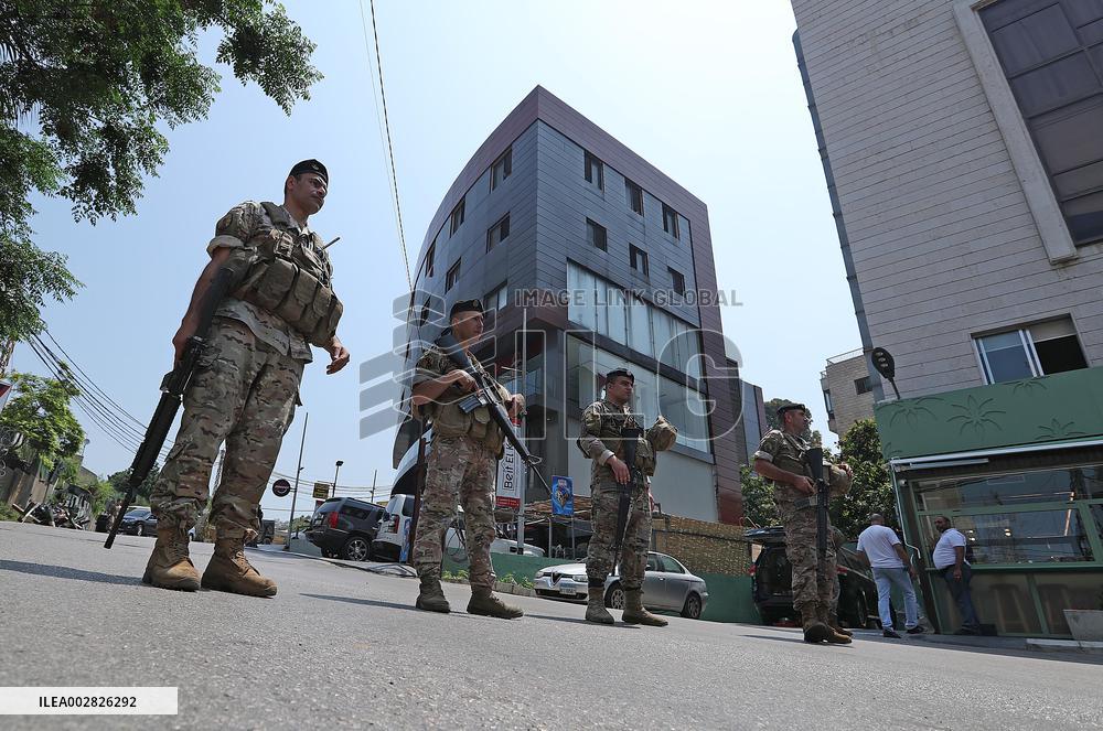 LEBANON-BEIRUT-U.S. EMBASSY-GUNFIRE