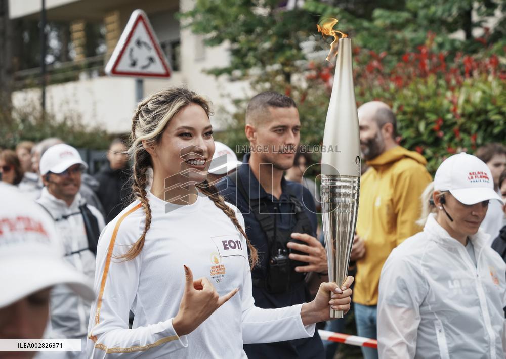 (SP)FRANCE-LOIRE-2024 PARIS OLYMPIC-TORCH RELAY
