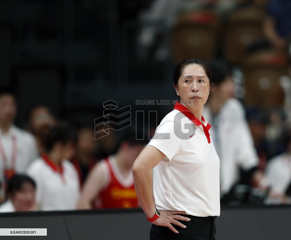 (SP)CHINA-SHAANXI-XI'AN-BASKETBALL-WOMEN-FRIENDLY-CHN VS JPN (CN)