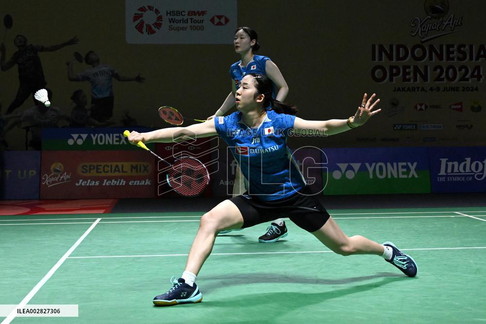 (SP) INDONESIA-JAKARTA-BADMINTON-INDONESIA OPEN-WOMEN'S DOUBLES