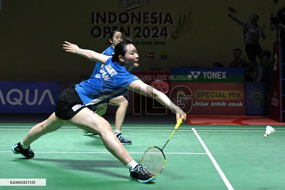 (SP) INDONESIA-JAKARTA-BADMINTON-INDONESIA OPEN-WOMEN'S DOUBLES