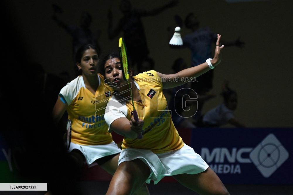 (SP) INDONESIA-JAKARTA-BADMINTON-INDONESIA OPEN-WOMEN'S DOUBLES