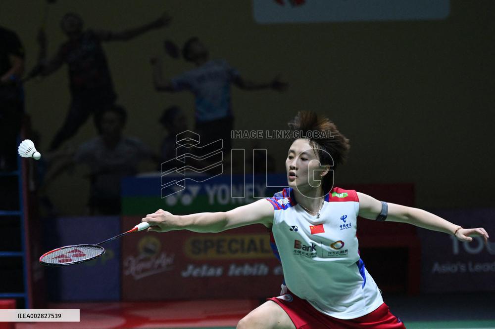 (SP)INDONESIA-JAKARTA-BADMINTON-INDONESIA OPEN-WOMEN'S SINGLES
