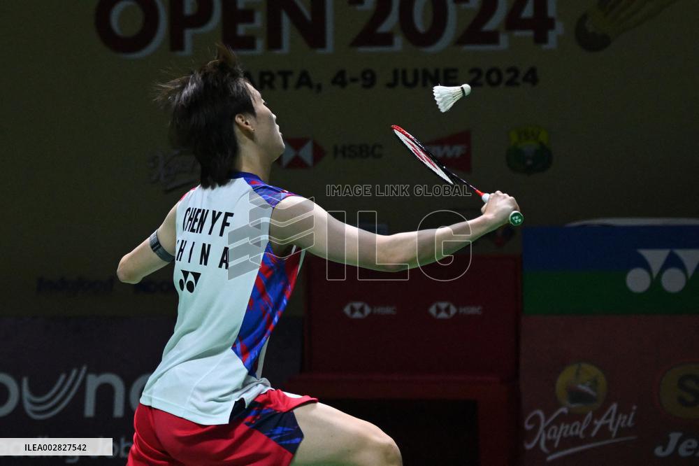 (SP)INDONESIA-JAKARTA-BADMINTON-INDONESIA OPEN-WOMEN'S SINGLES