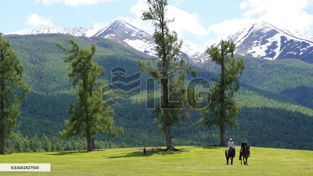CHINA-XINJIANG-ALTAY-HABAHE-TOURISM (CN)