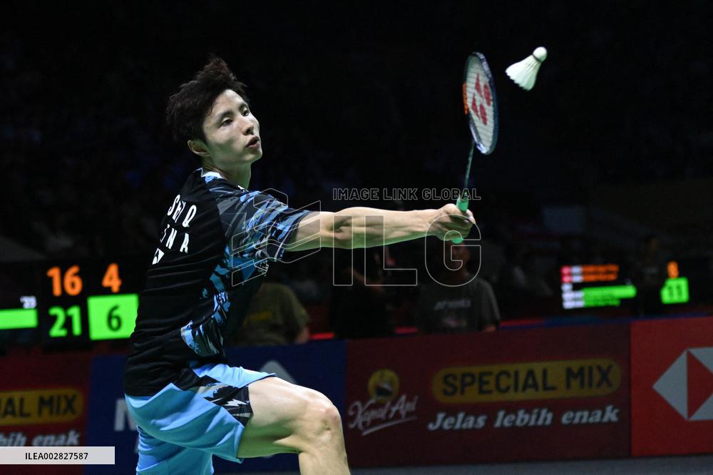 (SP)INDONESIA-JAKARTA-BADMINTON-INDONESIA OPEN-MEN'S SINGLES