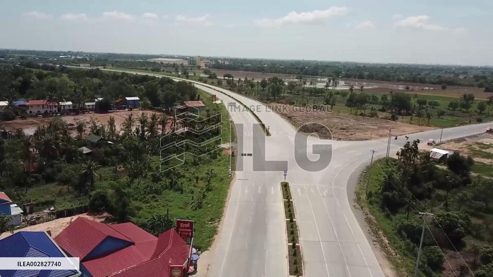 China-funded road boosts development in Cambodian capital