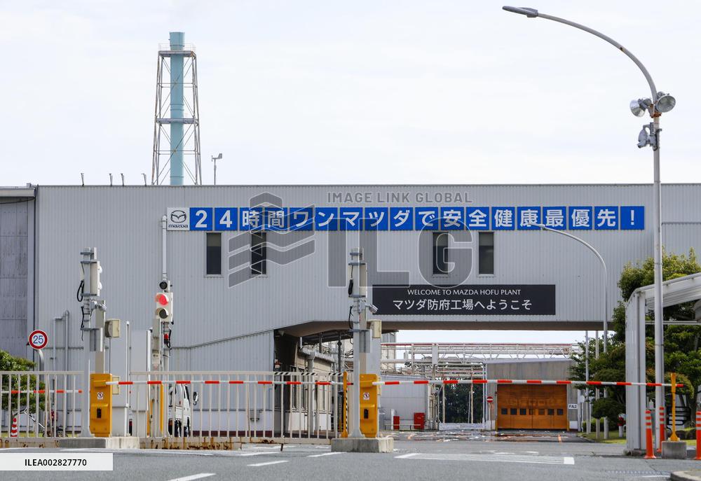 Vehicle testing scandal at Mazda