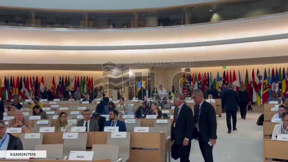 Switzerland: Delegations Protest Israel’s Speech At International Labour Conference In Geneva 3