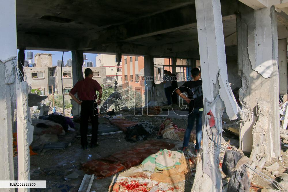 Israeli Strikes on UN-run School - Gaza