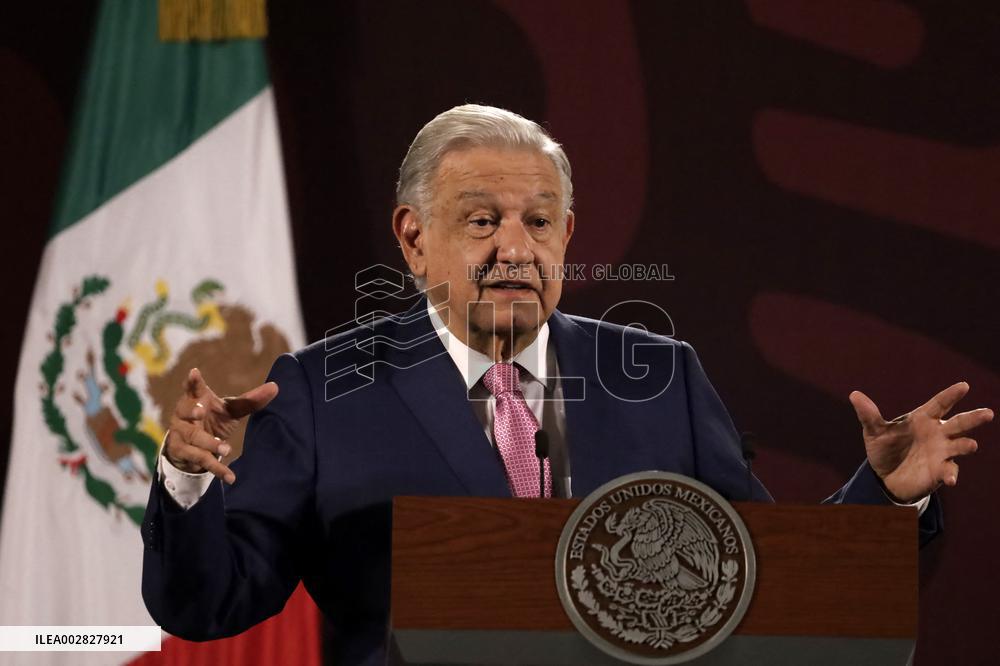 President Lopez Obrador Briefing - Mexico