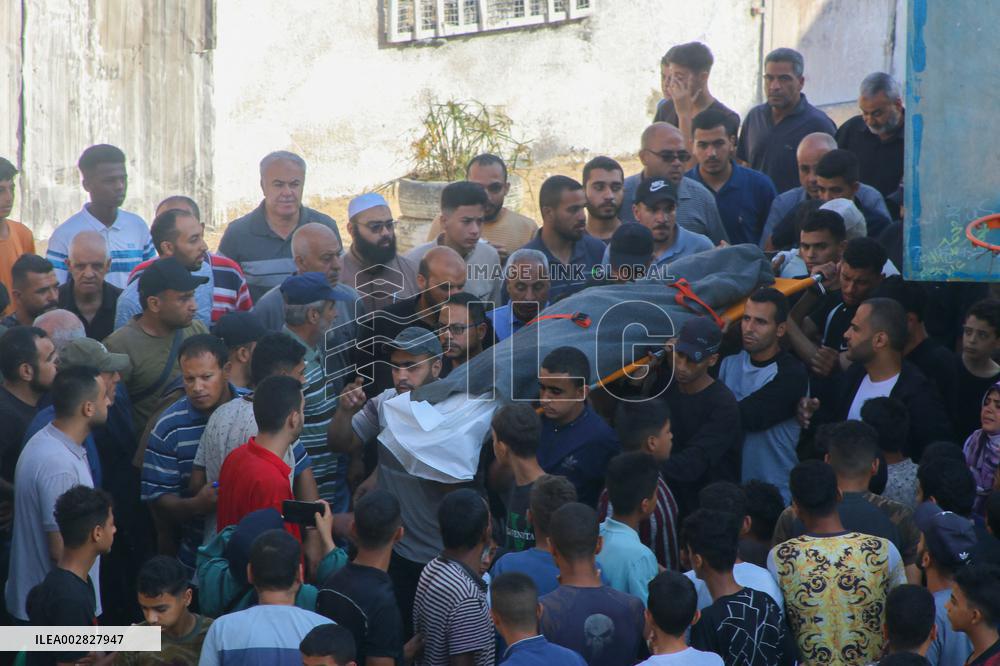 Israeli Strikes on UN-run School - Gaza
