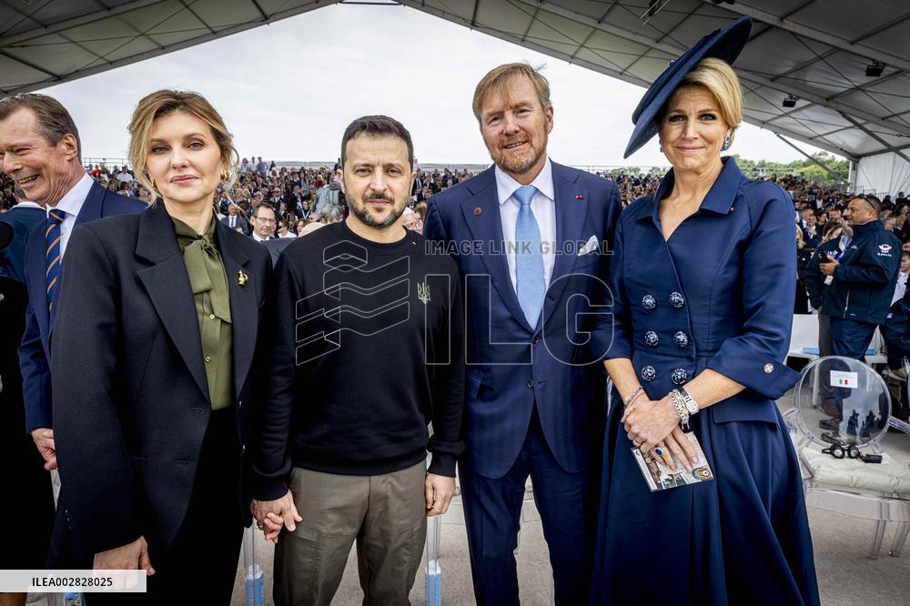 D-Day - International Ceremony - Omaha Beach
