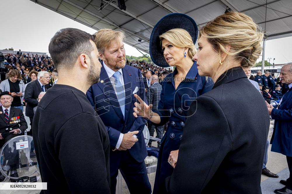 D-Day - International Ceremony - Omaha Beach