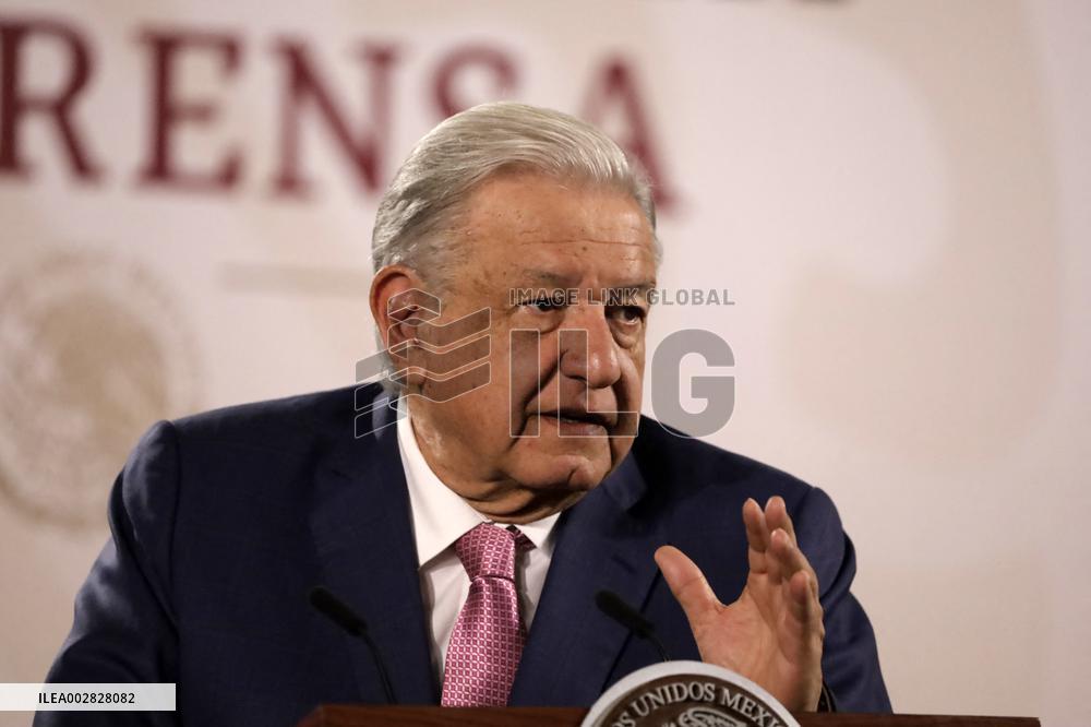 President Lopez Obrador Briefing - Mexico