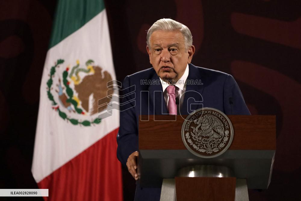President Lopez Obrador Briefing - Mexico